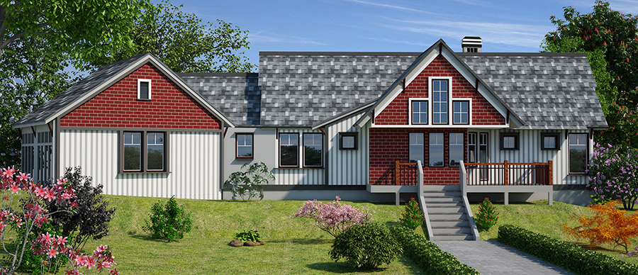 3D Exterior Rendering Sample